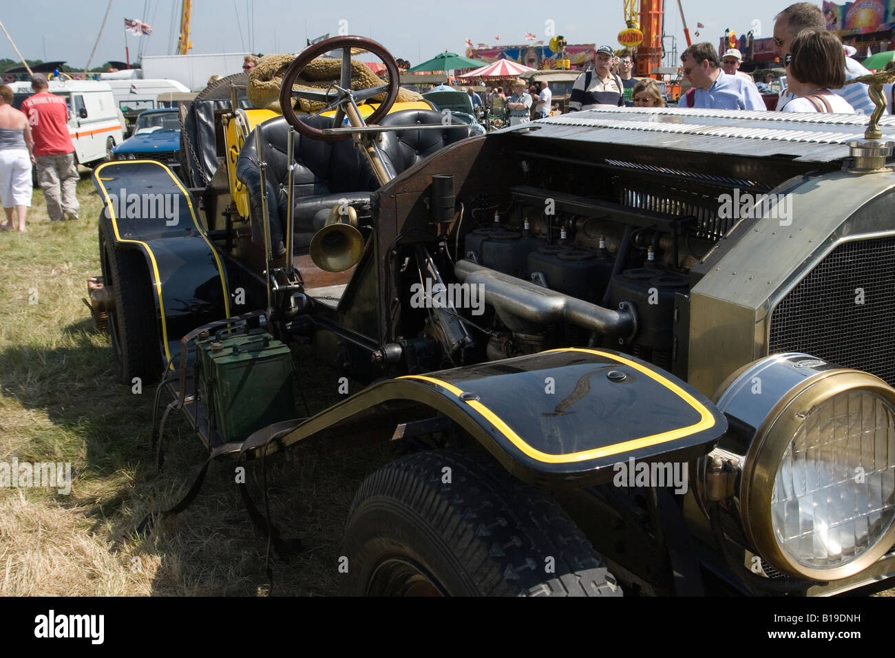 1916 American Lafrance auto sul display a Biggin Hill nel Kent REGNO UNITO Foto Stock