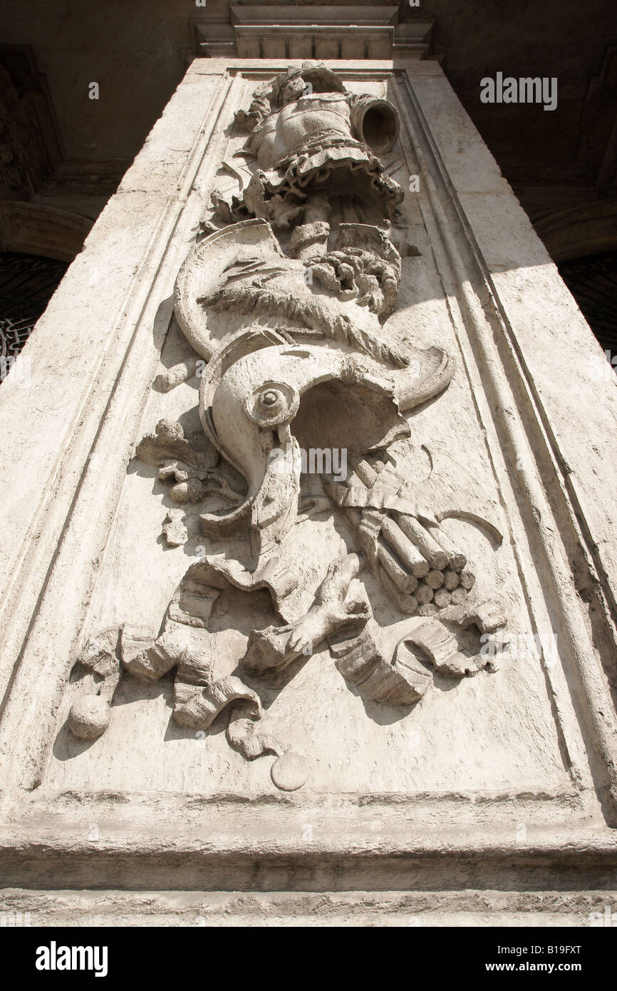 Ornamento di Palazzo Madama. Foto Stock