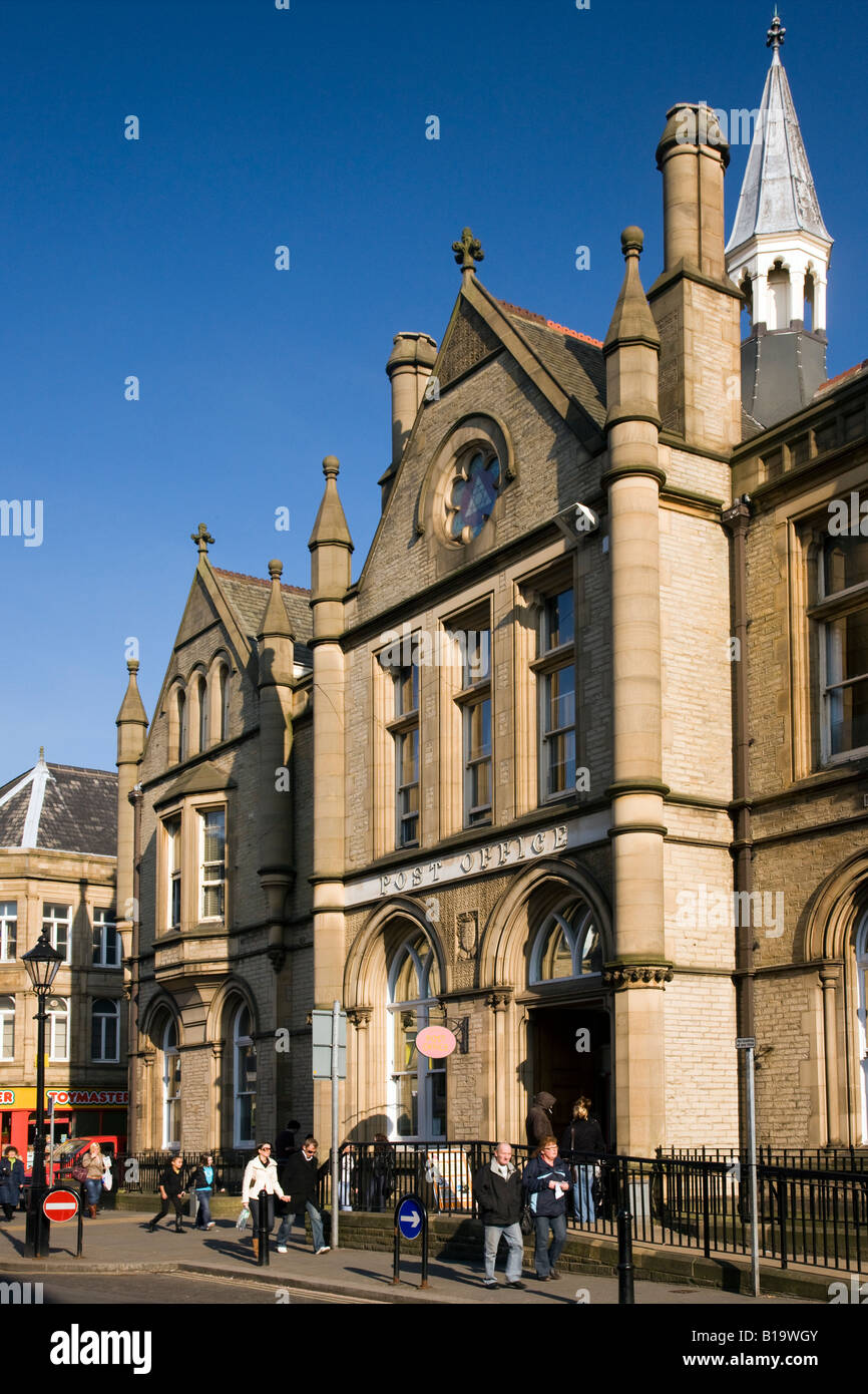 Il Post Office Commercial Street Halifax Calderdale West Yorkshire Foto Stock
