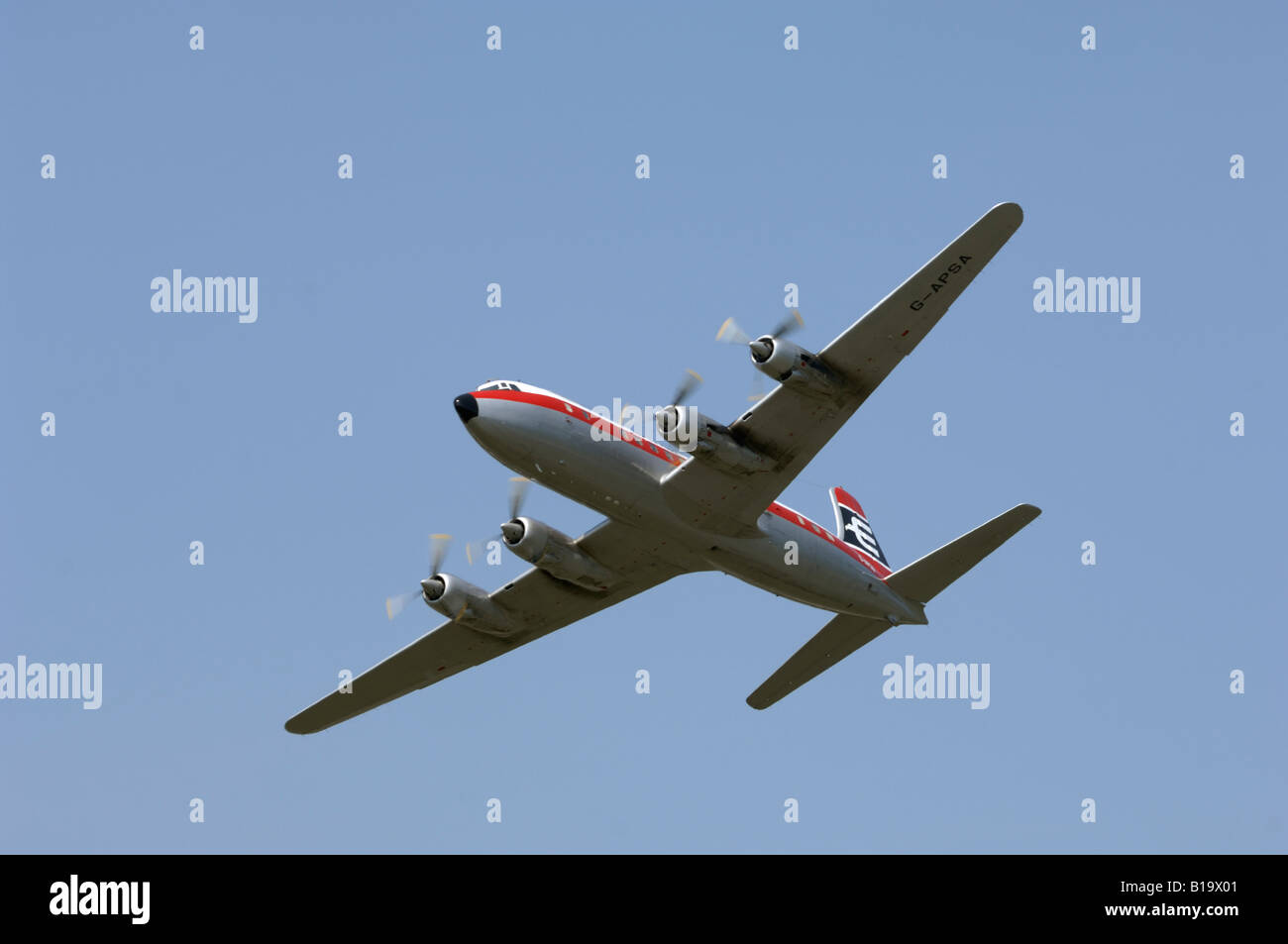 Un Douglas DC-6 aereo di linea Foto Stock