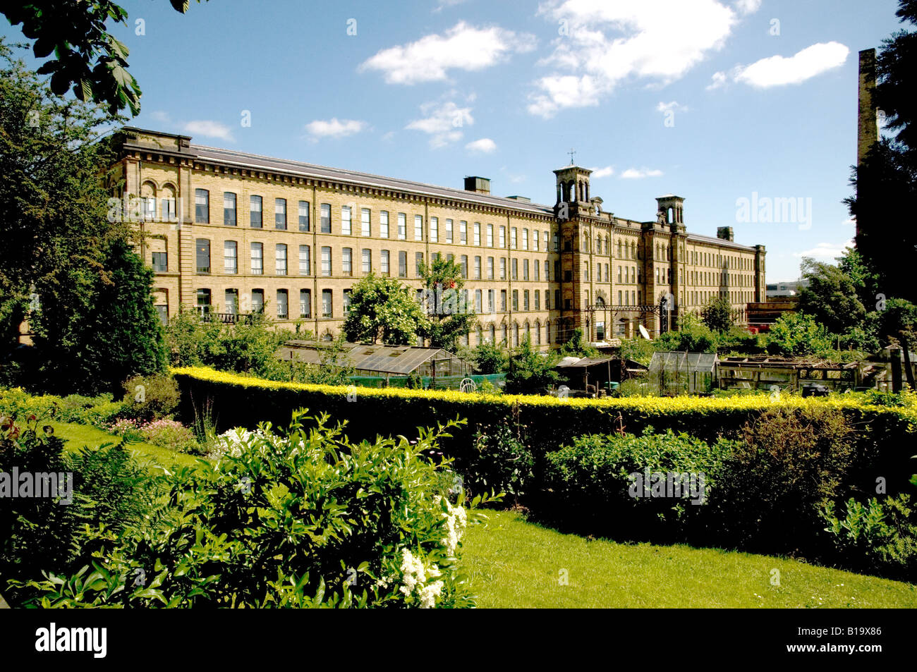 Salts Mill, Saltaire, Bradford, West Yorkshire Foto Stock