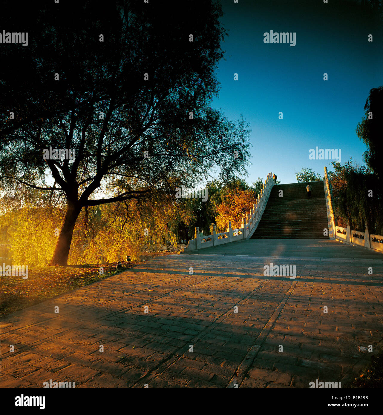 New Scenic 5 posti del palazzo d'estate,Beijing, Cina Foto Stock