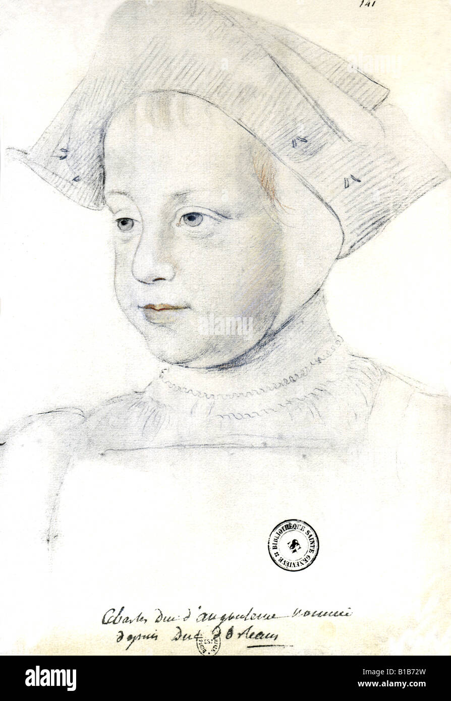 Carlo, duca d'Orleans Foto Stock