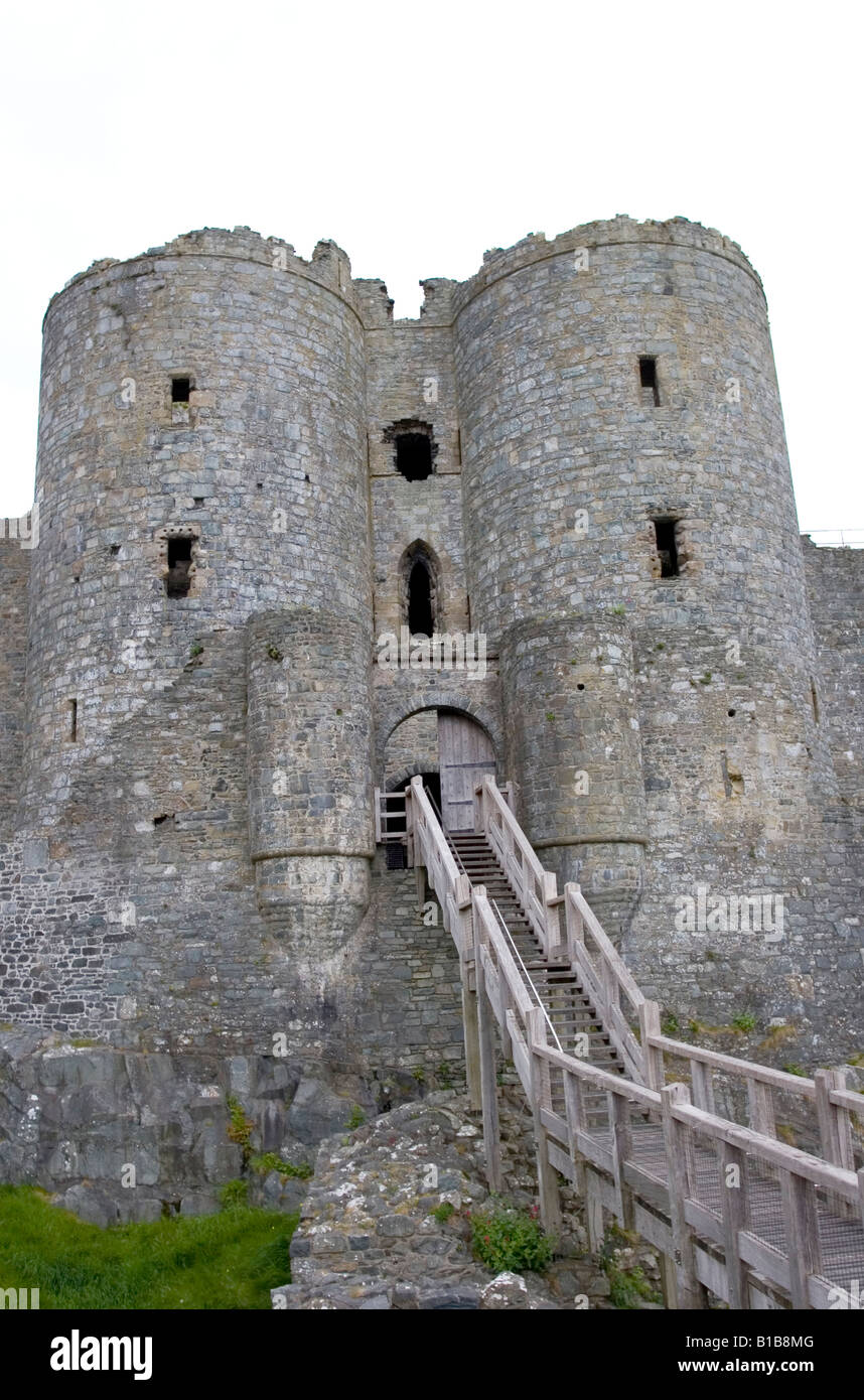Harlech Castle Galles del Nord Regno Unito Foto Stock