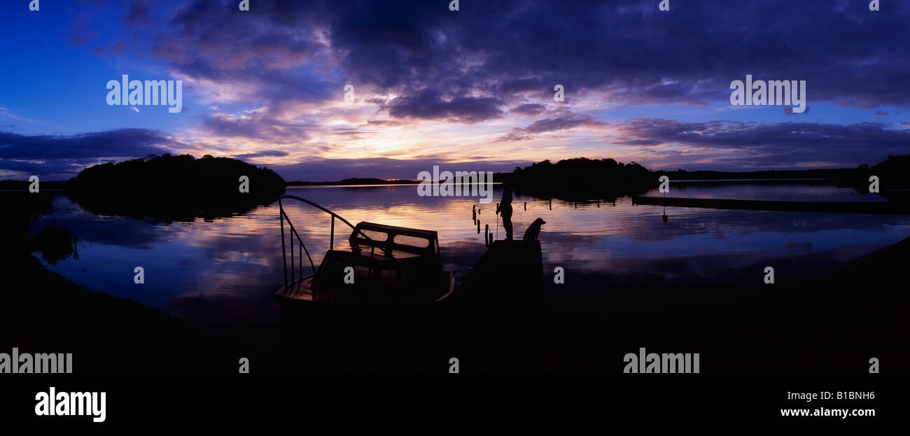 Lough Key, nella contea di Roscommon, Irlanda Foto Stock