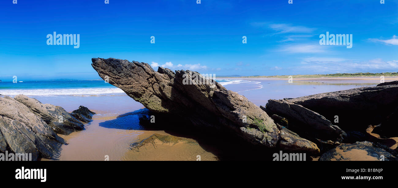 La baia di polline, County Donegal, Irlanda Foto Stock