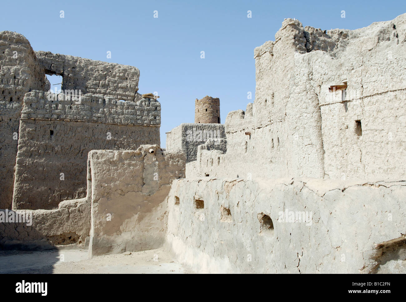 Geografia / viaggi, Oman, Manah vicino a Nizwa, rovine del vecchio centro business, Additional-Rights-Clearance-Info-Not-Available Foto Stock