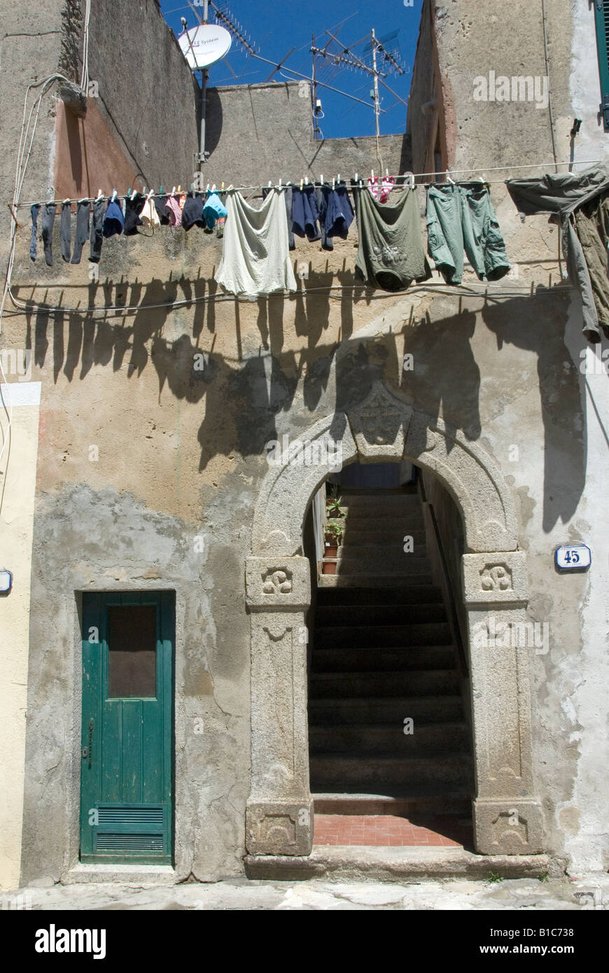 San Piero in Campo Isola d'Elba toscana italia Foto Stock