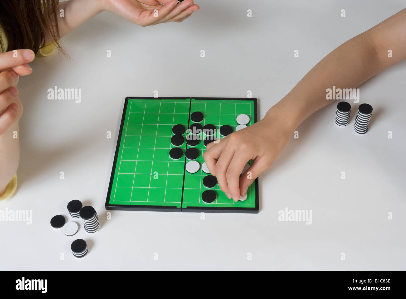 Otello / Reversi gioco Foto stock - Alamy