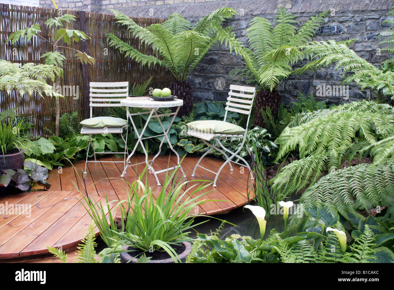 Frazer McDonogh s show garden per Bloom 2008 Foto Stock