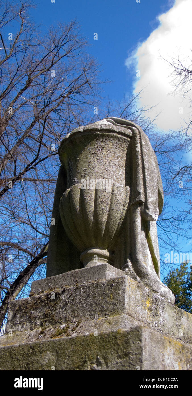 Brompton Cemetery Londra Inghilterra REGNO UNITO Foto Stock