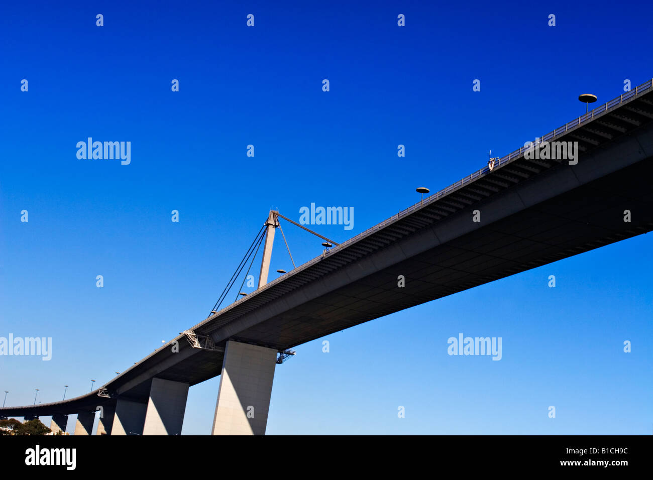 Strutture / Ponti. Una sezione di 'Melbourne s Westgate Bridge' Melbourne. Foto Stock