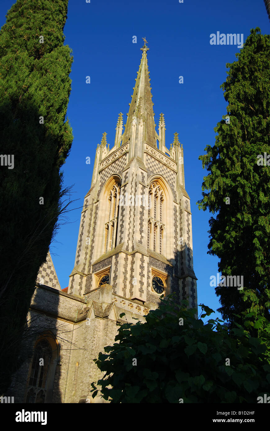 Chiesa di tutti i santi, Marlow, Buckinghamshire, Inghilterra, Regno Unito Foto Stock