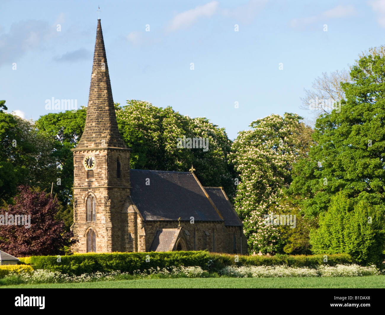 Paese di lingua inglese chiesa di St Marks, Amcotts, North Lincolnshire, England, Regno Unito Foto Stock