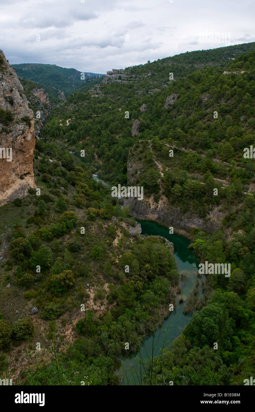 Ventano del Diablo, Spagna. Foto Stock