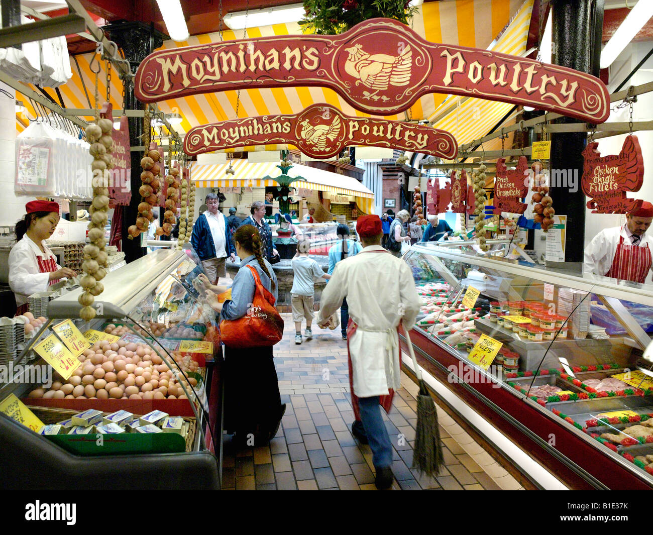 Mercato inglese Cork in Irlanda Foto Stock