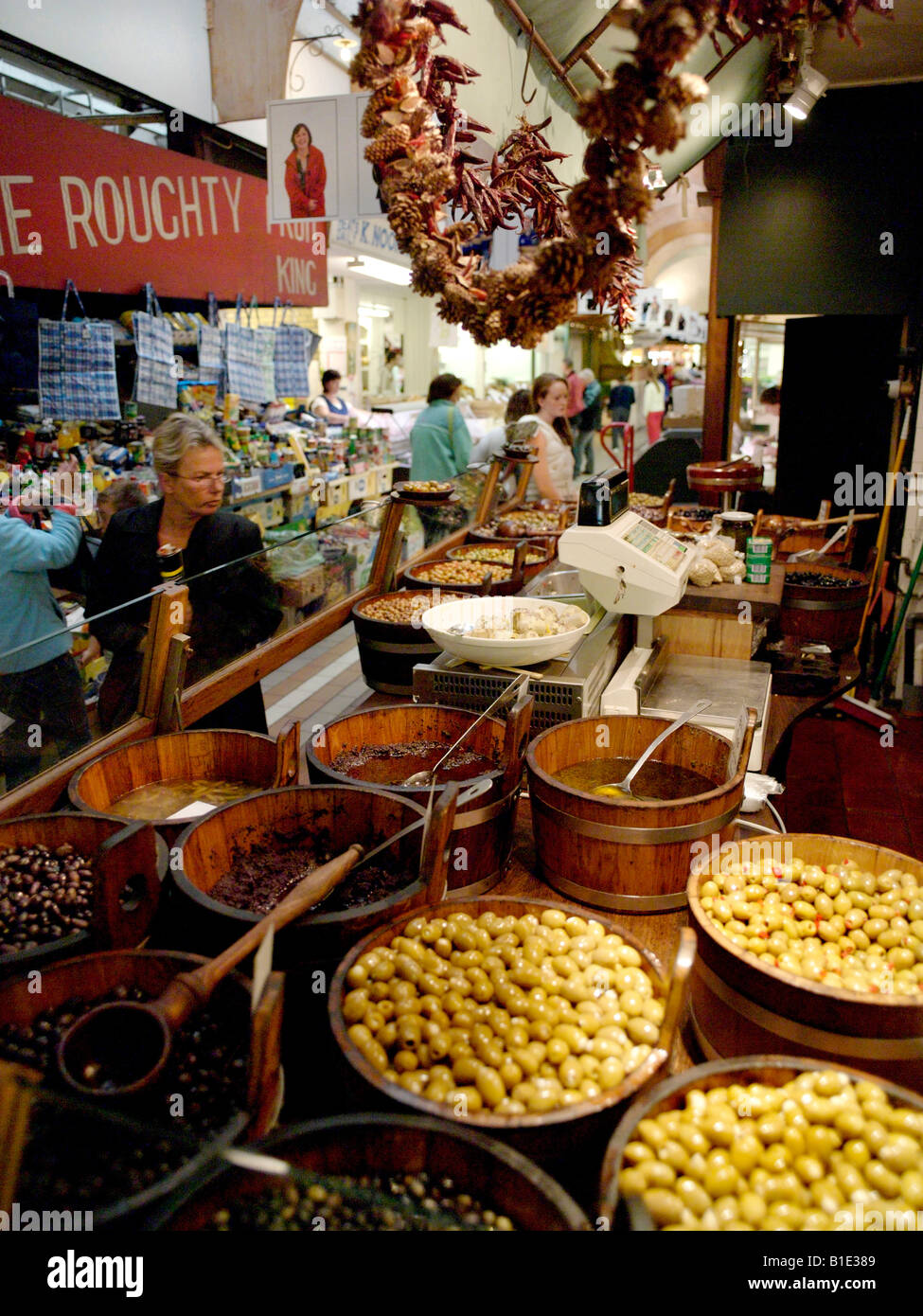 Mercato inglese Cork in Irlanda Foto Stock