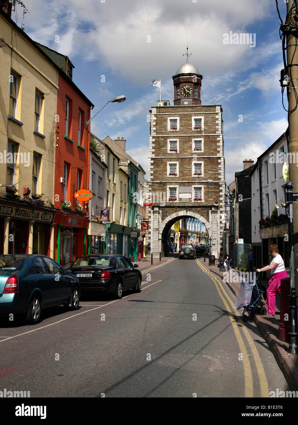 Youghal Gate Clock Cork in Irlanda Foto Stock