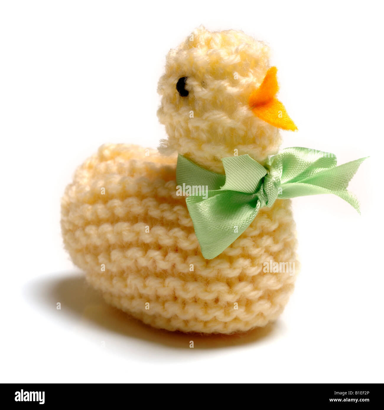 Maglia gialla pulcino di pasqua Foto Stock