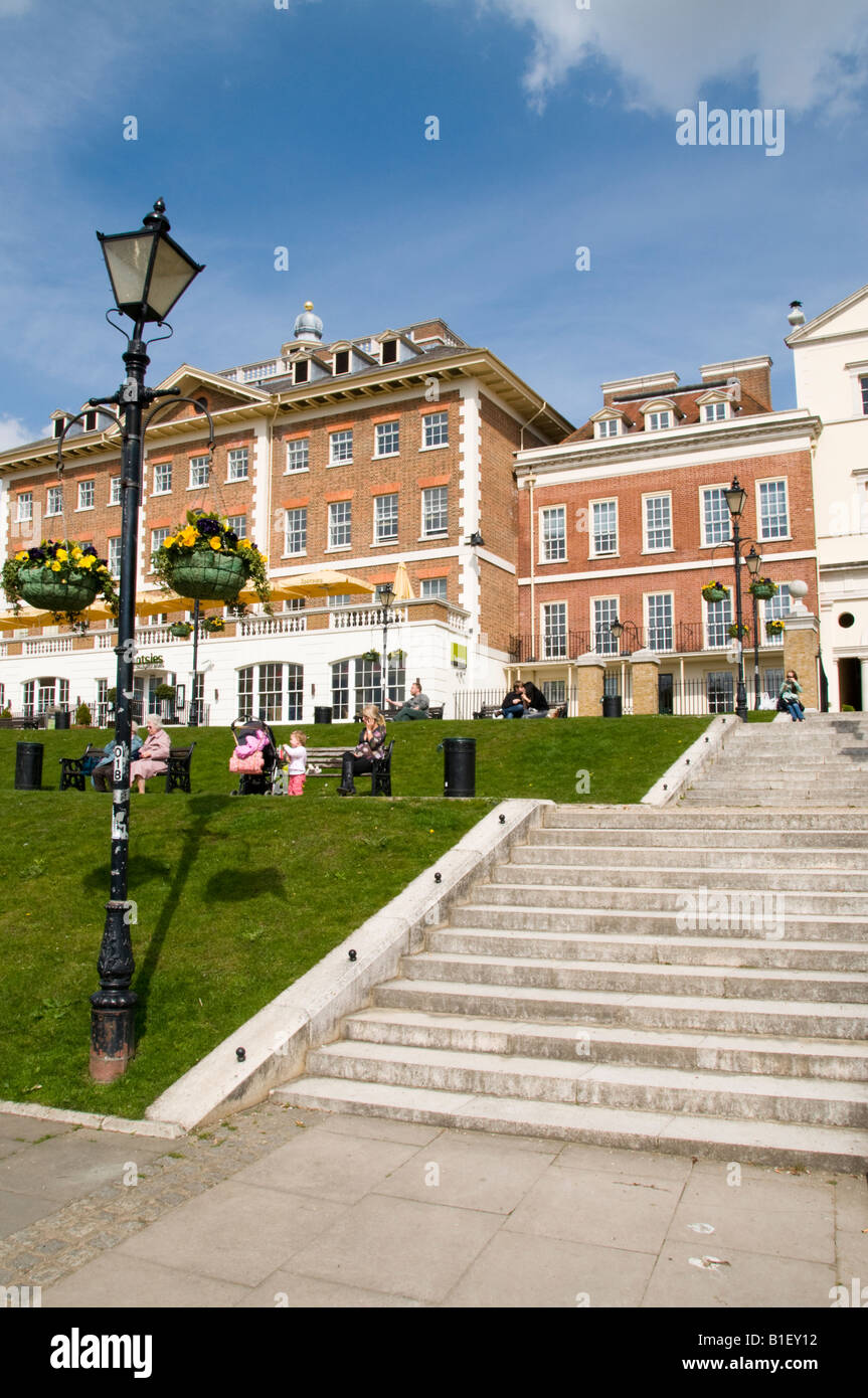 Riverside, Richmond, Surrey, Inghilterra Foto Stock