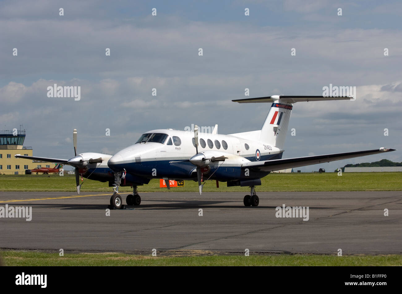 RAF Faggio super king air B200 Foto Stock