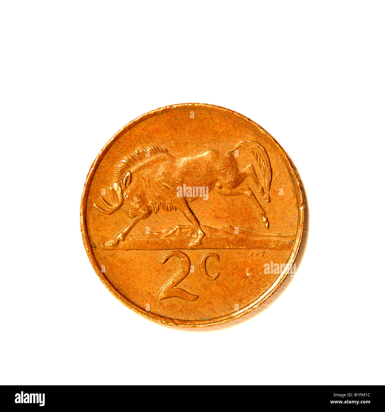 "South African coin' Foto Stock