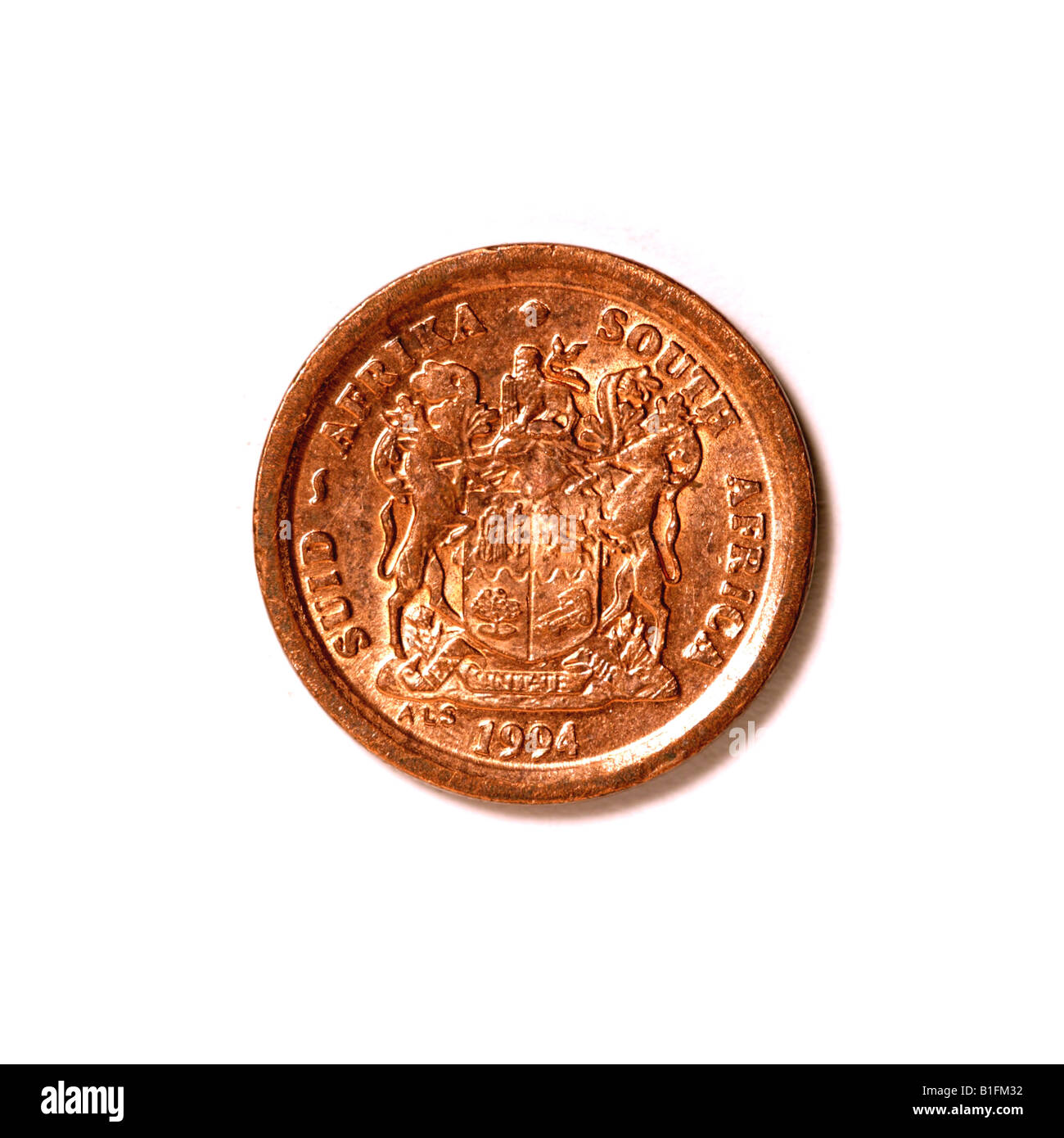 "South African coin' Foto Stock