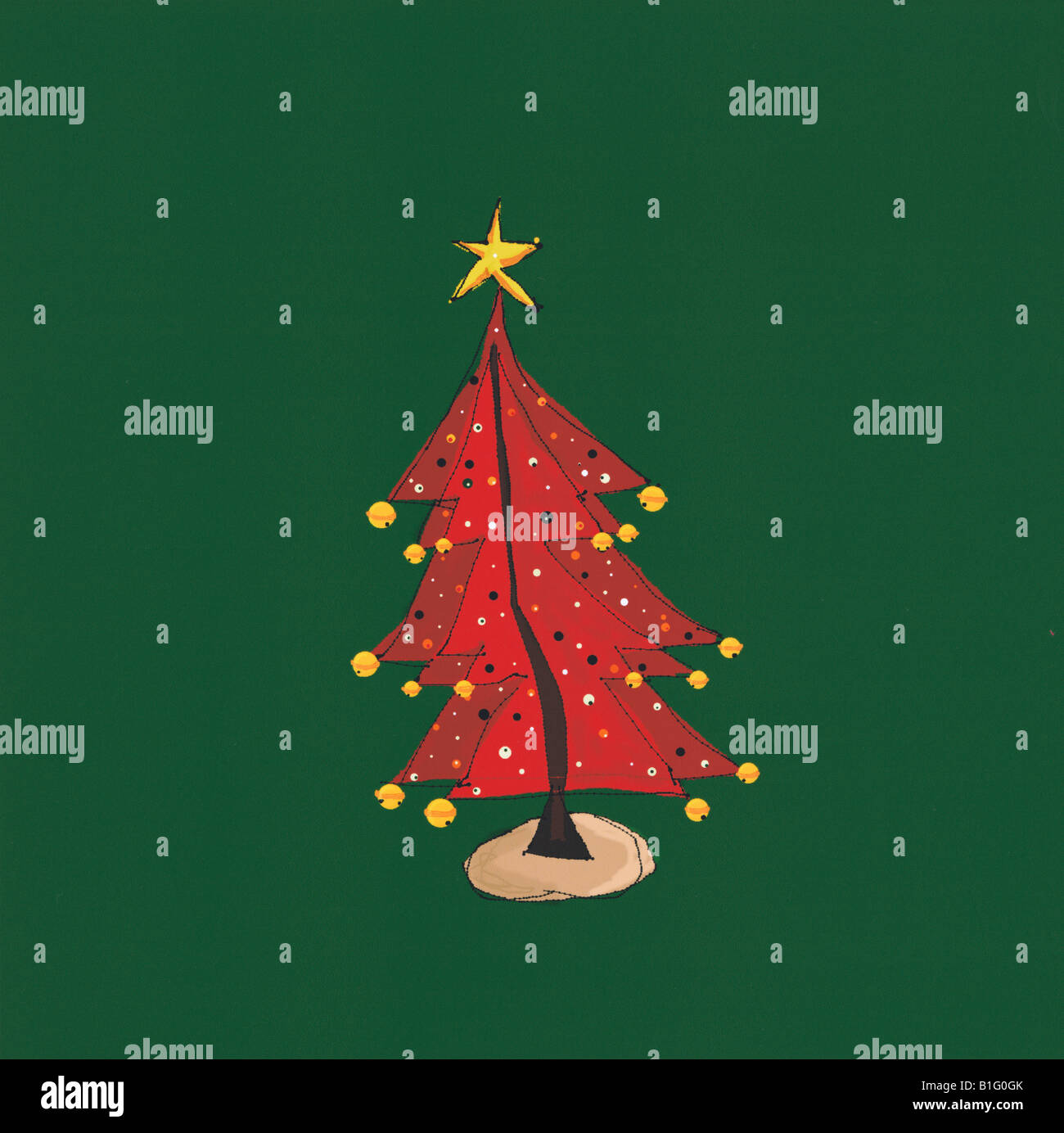 Albero di Natale Foto Stock