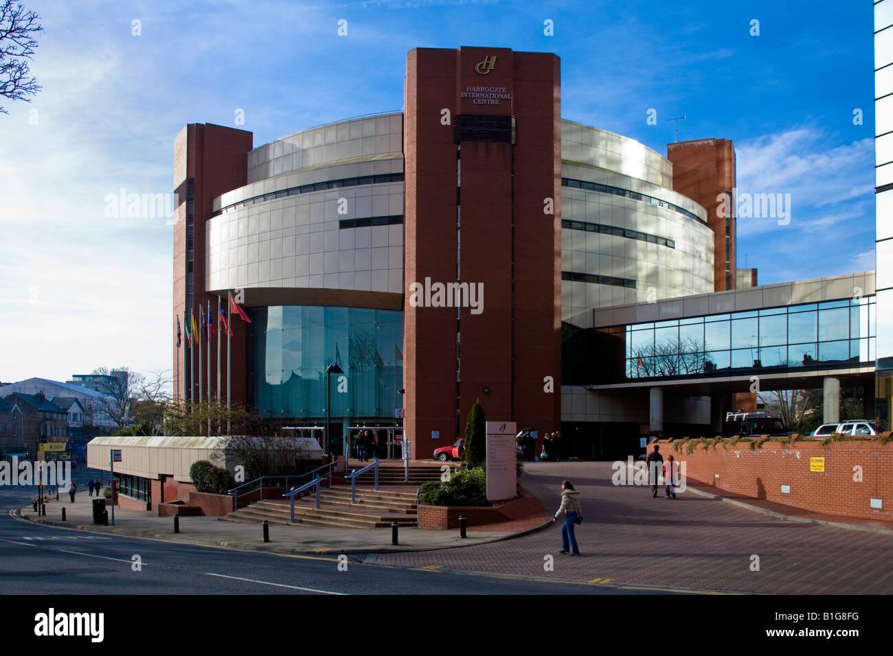 Harrogate International Conference Center Yorkshire Foto Stock