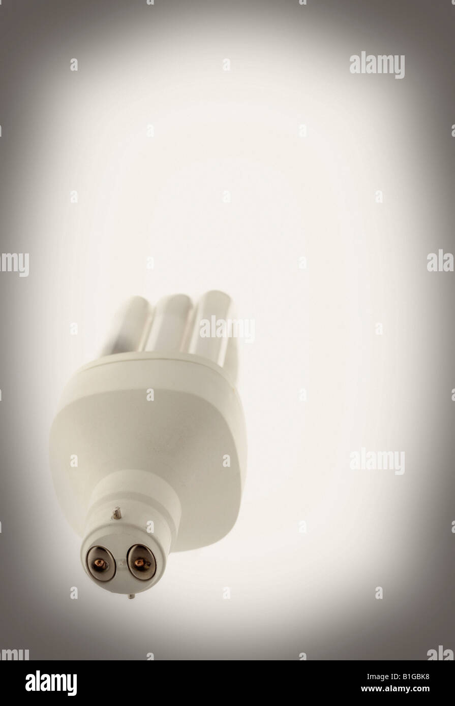 Lampadine a risparmio energetico Foto Stock