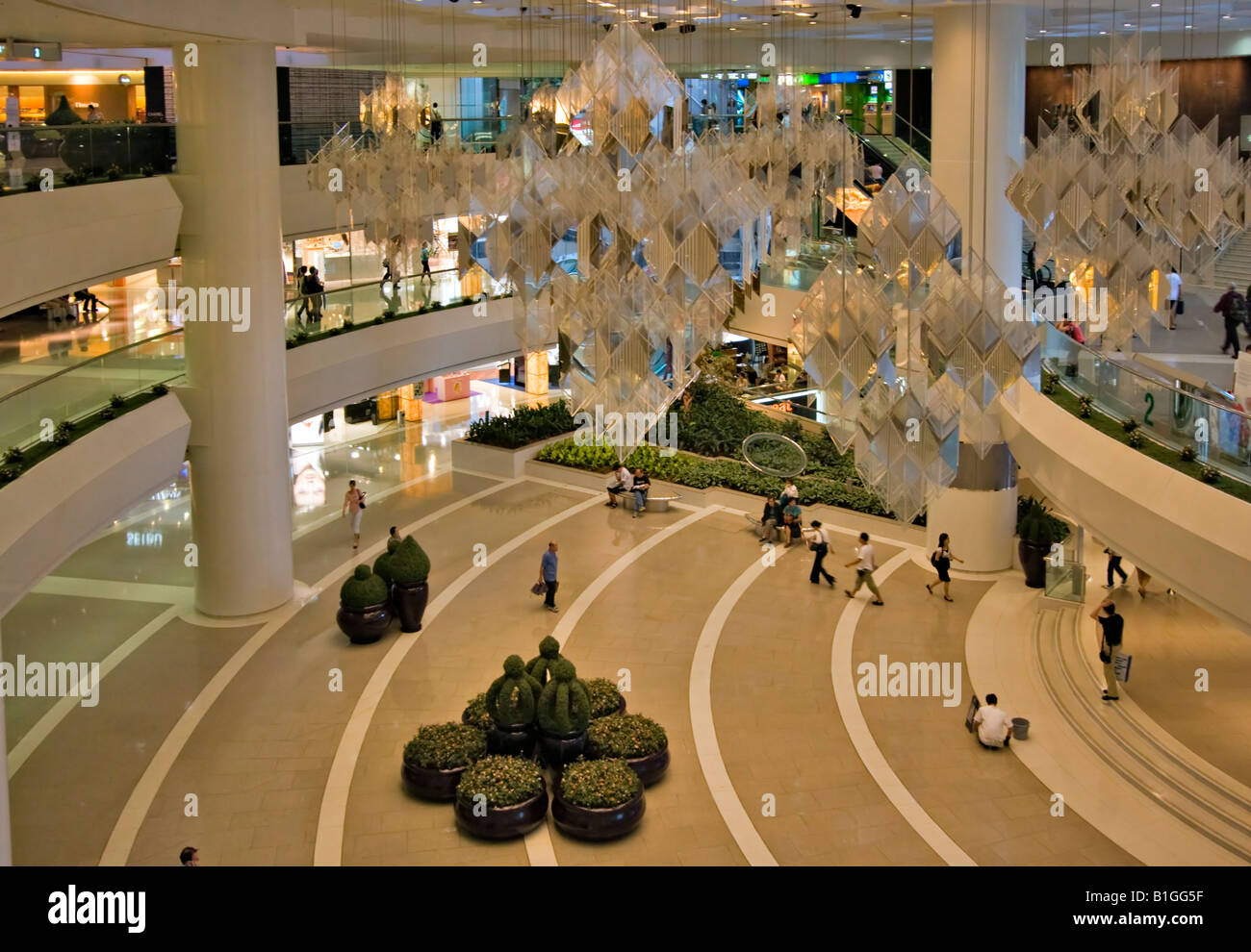 Un posto pacifico, Admiralty District, Hong Kong Foto Stock