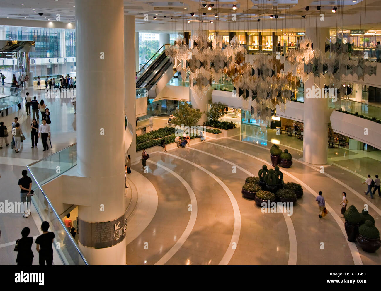 Un posto pacifico, Admiralty District, Hong Kong Foto Stock