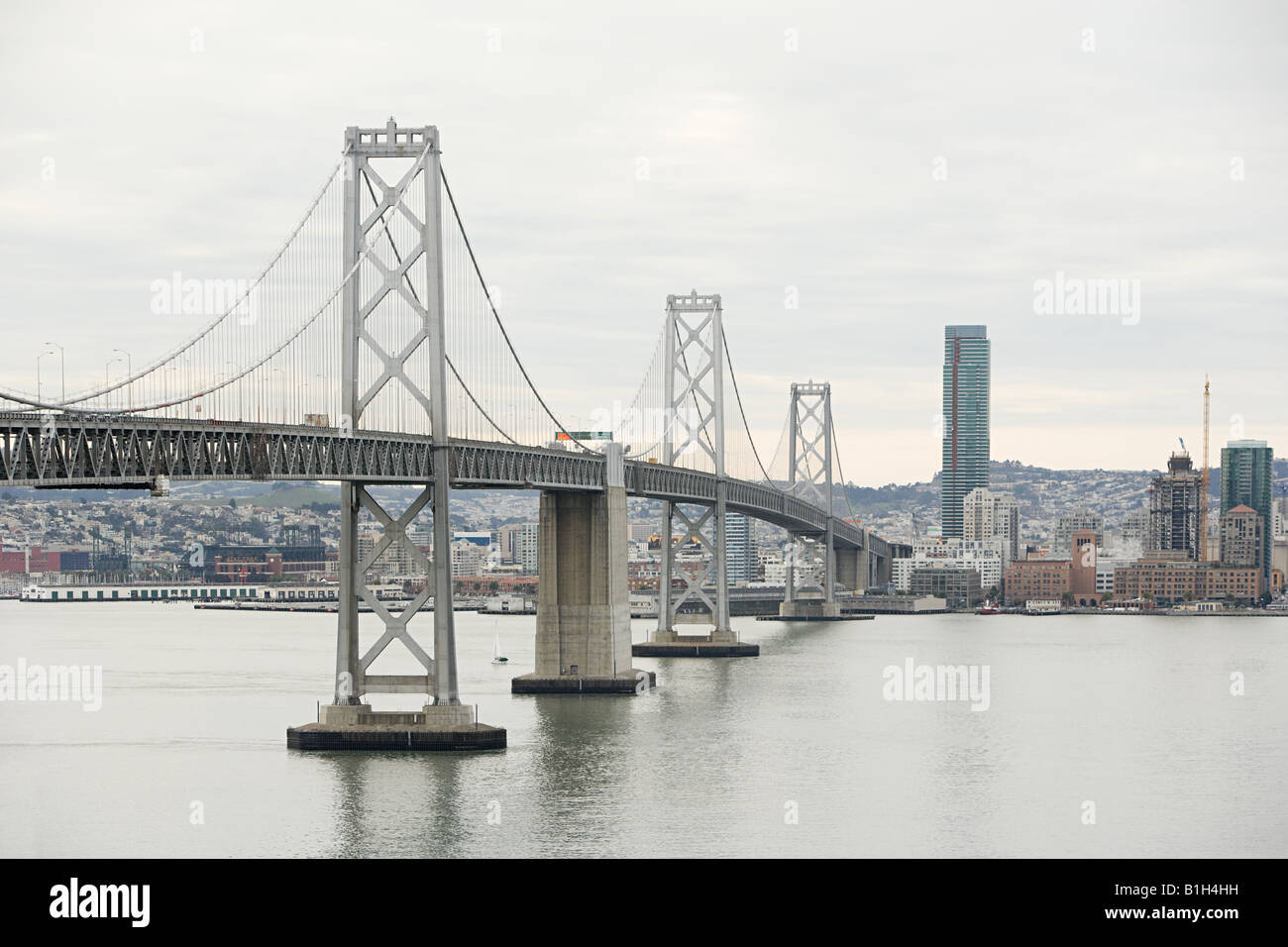 Ponte della Baia di san francisco Foto Stock