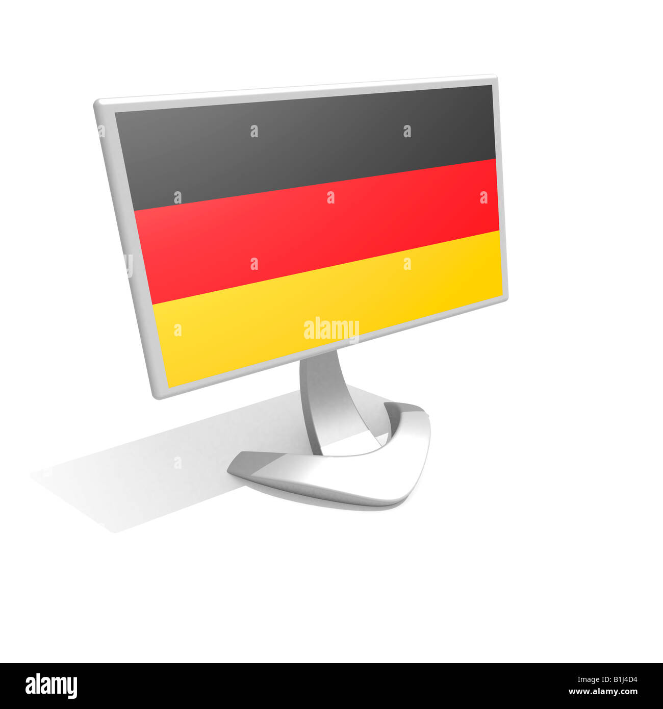bandiera della Germania Foto Stock