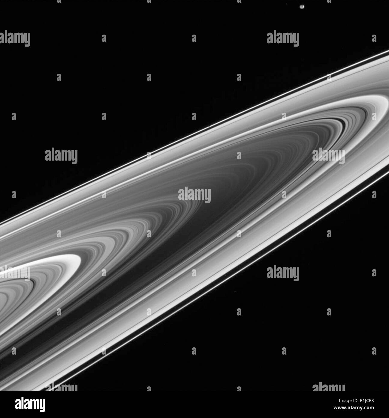 Il Pianeta gli anelli di Saturno Foto stock - Alamy