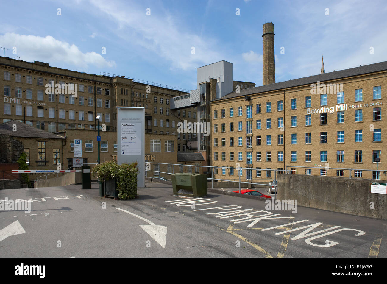 DEAN CLOUGH MILLS HALIFAX WEST YORKSHIRE Foto Stock