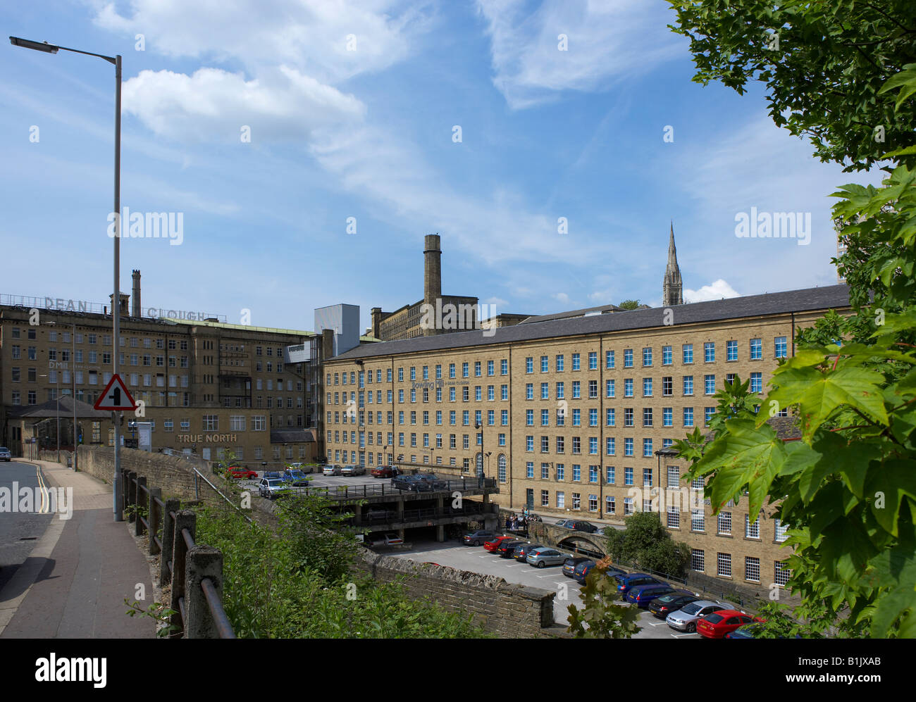 DEAN CLOUGH MILLS HALIFAX WEST YORKSHIRE Foto Stock