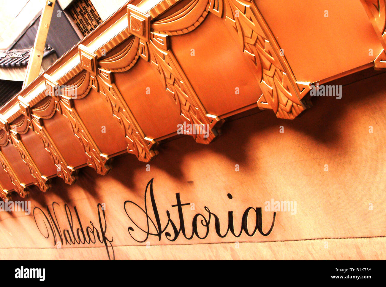 Il Waldorf Astoria di New York City STATI UNITI D'AMERICA Foto Stock