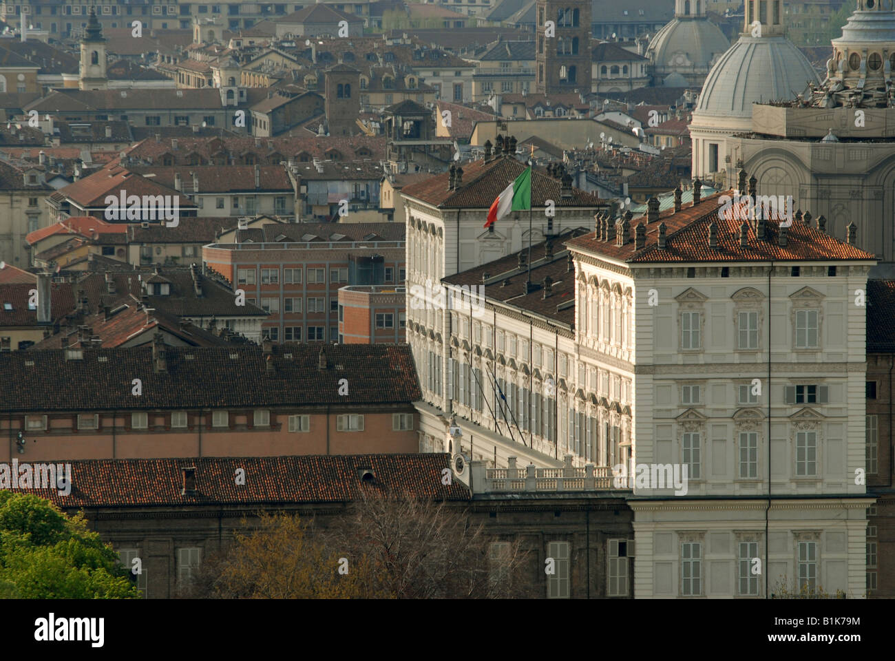 Il Palazzo Reale di Torino, Piemonte, Italia. Foto Stock