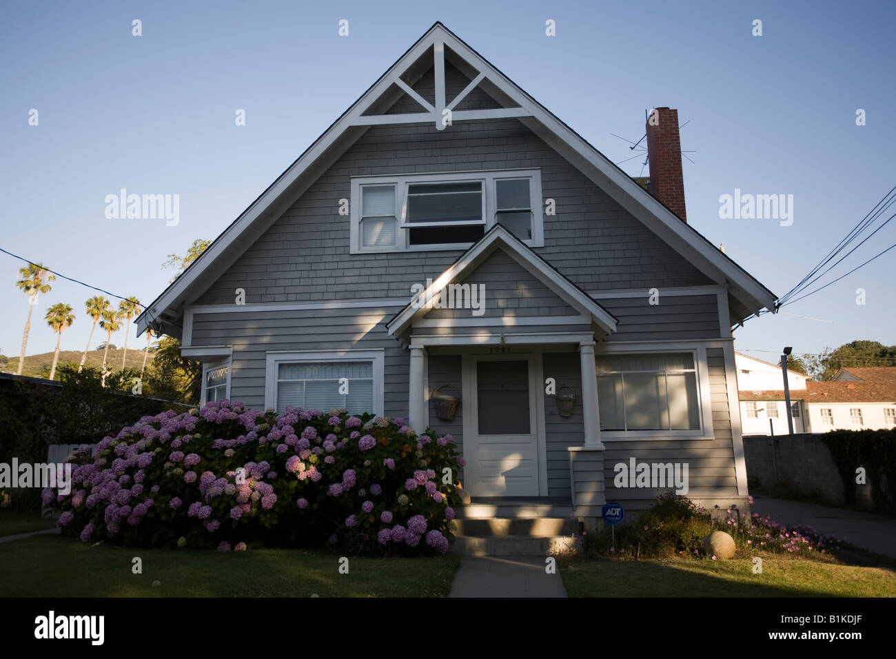 Cottage, La Jolla, CA Foto Stock