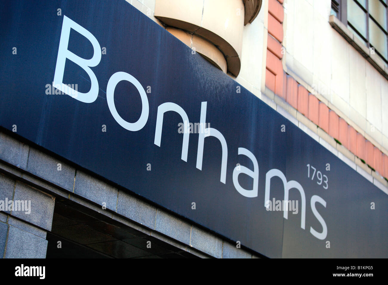 Bonhams, Londra Foto Stock