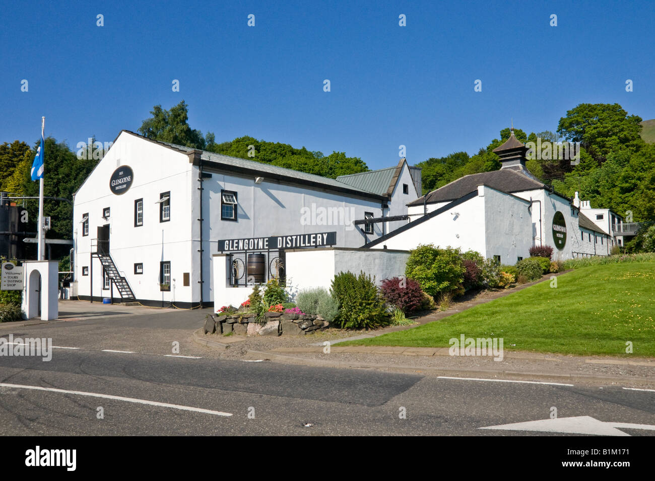 Glengoyne Distillery vicino Blanefield in Strathblane Dunbartonshire Scozia. Foto Stock