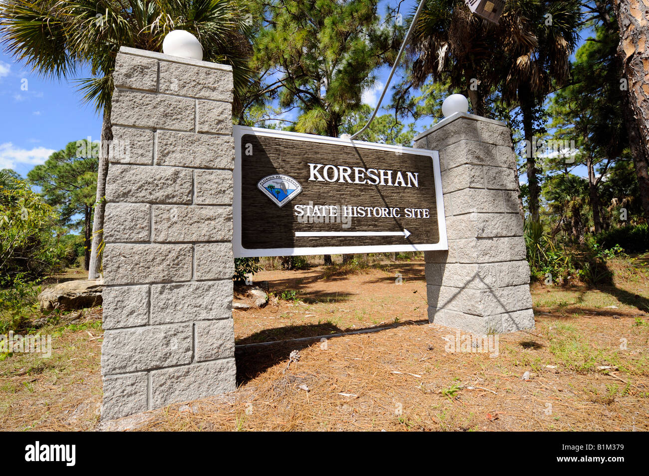 Koreshan State Historic Park Estero Florida Foto Stock