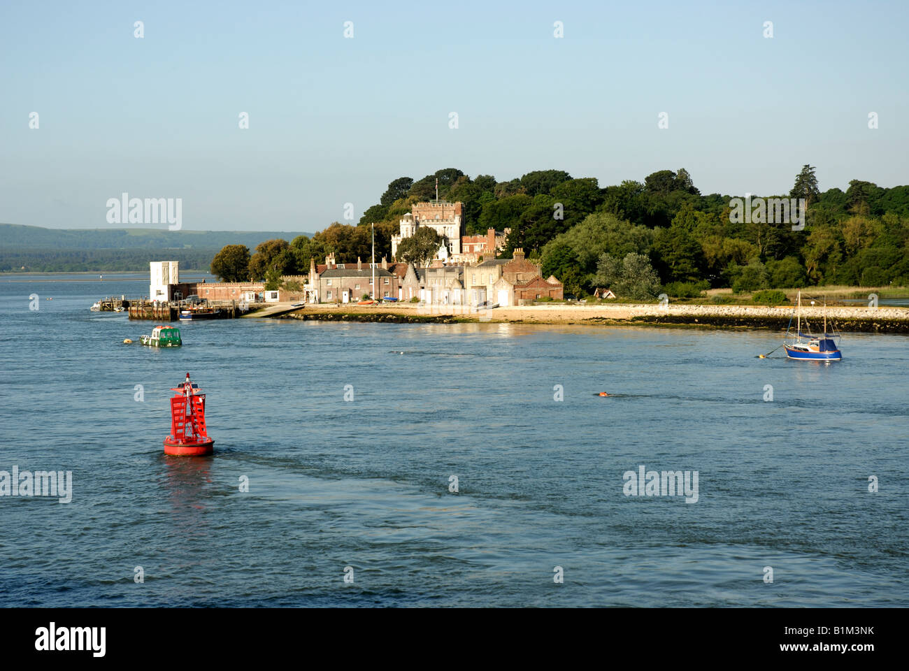 Brownsea Island, Poole, Dorset Foto Stock