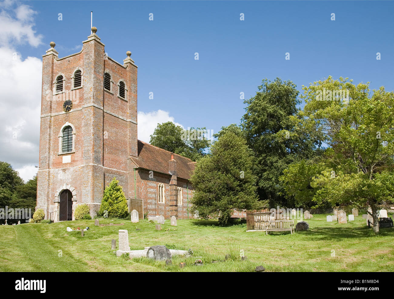 Santa Maria Vergine chiesa parrocchiale, Old Alresford, Hampshire Foto Stock