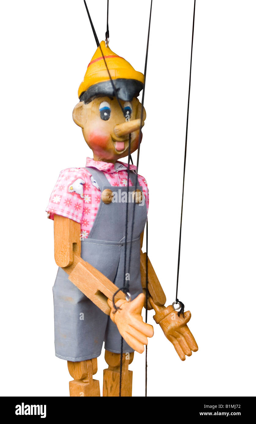 Marionette puppet string immagini e fotografie stock ad alta risoluzione -  Alamy