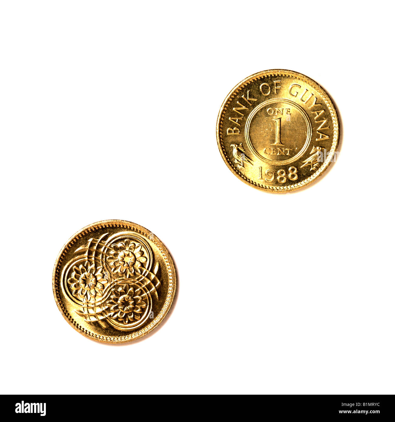 'Moneta di guyanan' Foto Stock