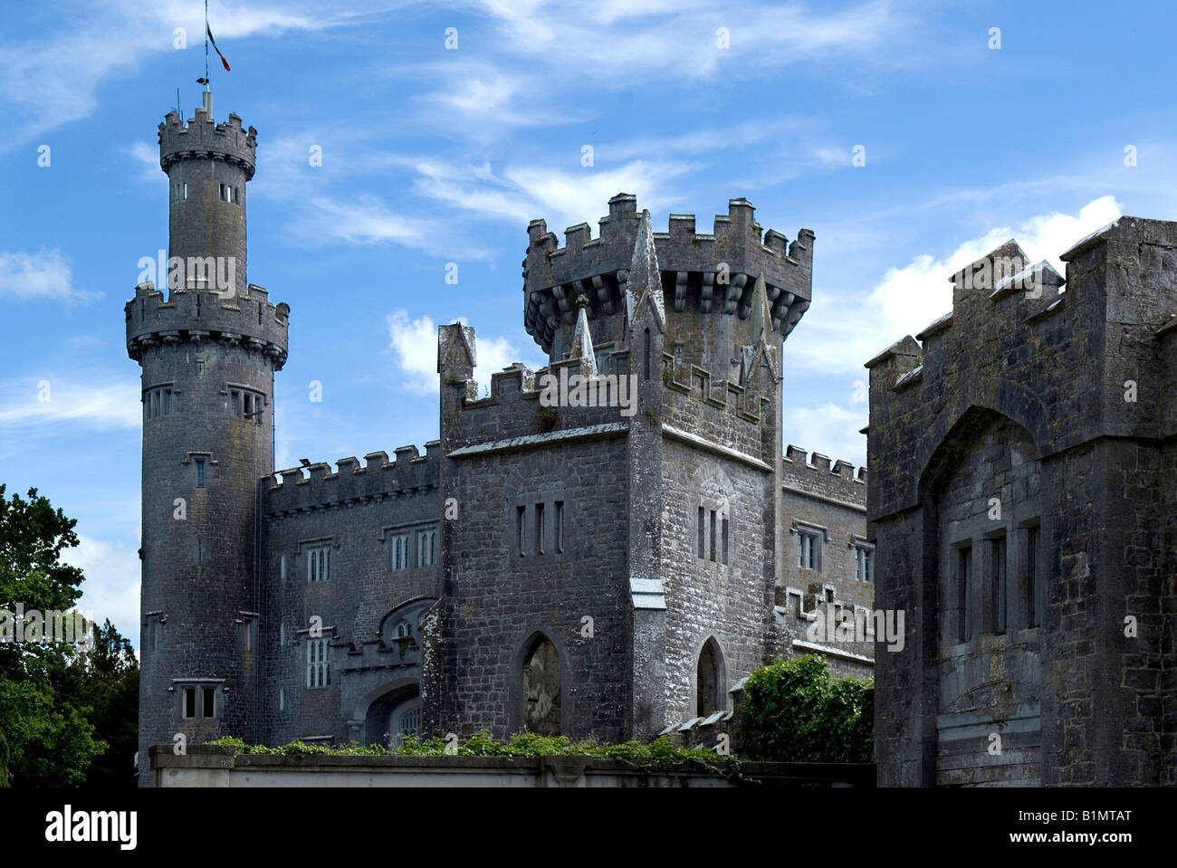 Il castello di Charville Offaly Irlanda Foto Stock