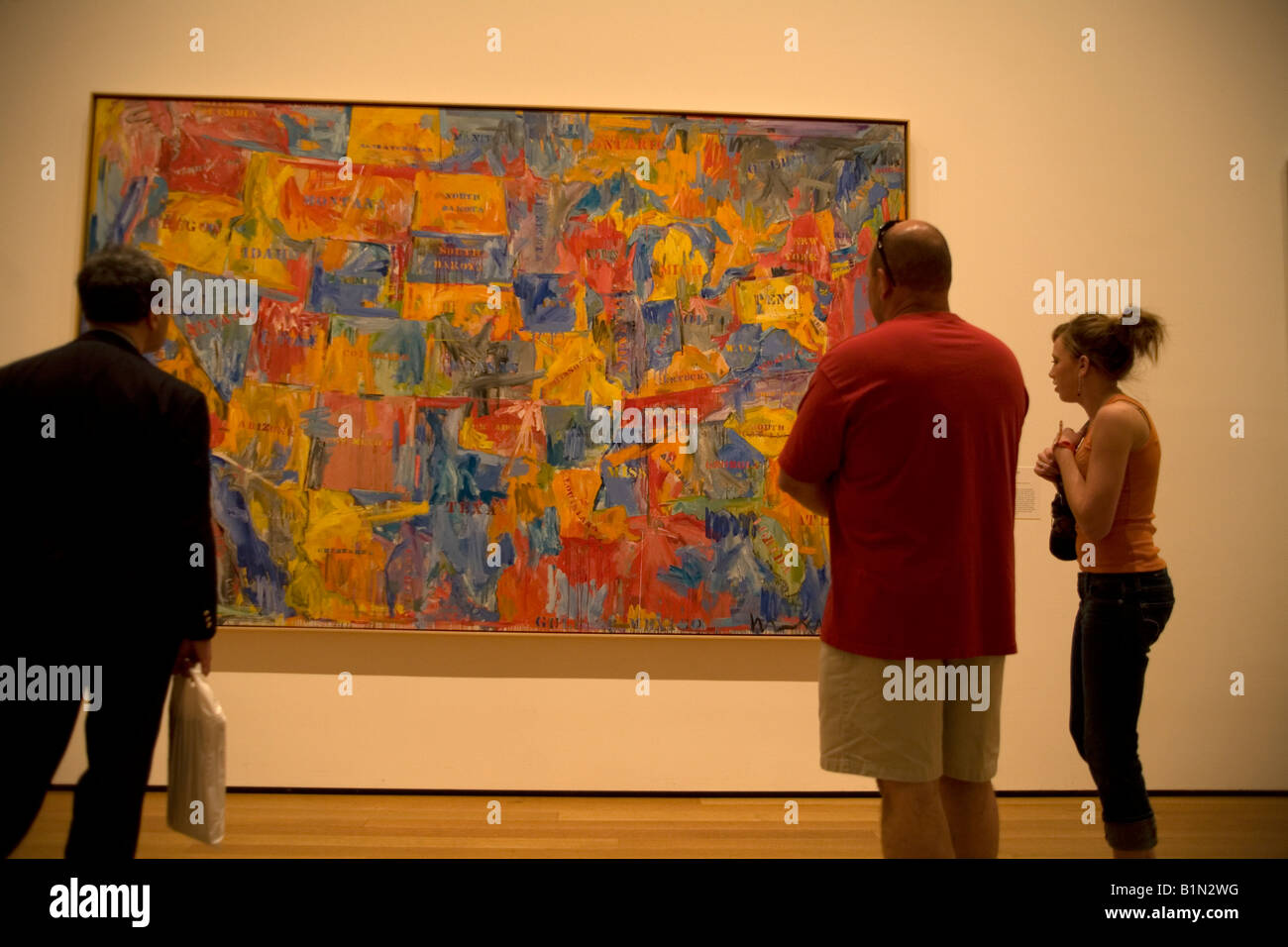 Recentemente rinnovato Museo di Arte Moderna MOMA di New York City 2007 Foto Stock