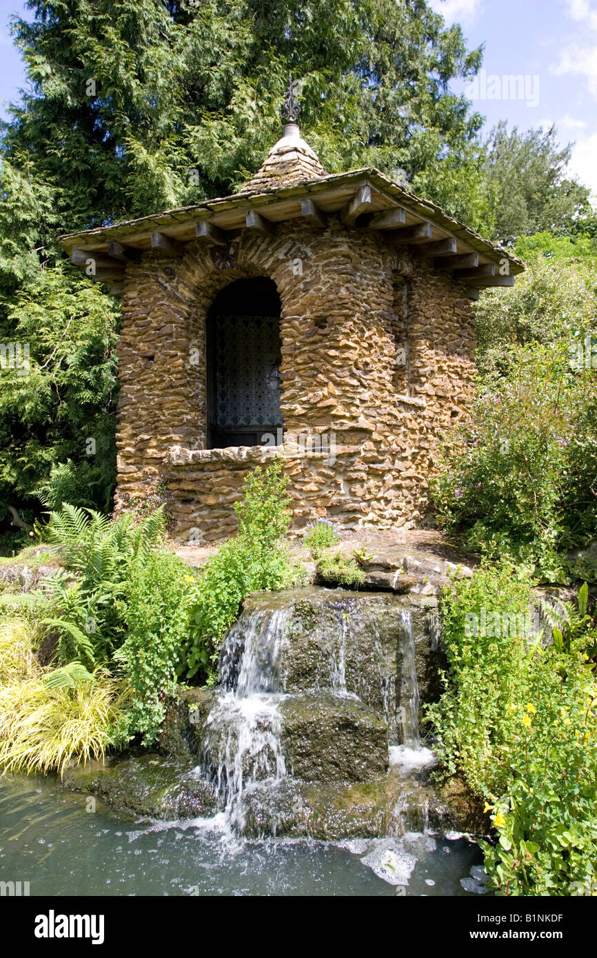 Casa estiva e cascata Sandringham House vicino a Kings Lynn NORFOLK REGNO UNITO Foto Stock